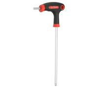 sourcing map Llave hexagonal con mango en T de 5 mm métrico de 208 mm de longitud, brazo extralargo Cr-V T-Key llaves hexagonales interiores, herramientas de reparación para mantenimiento del hogar