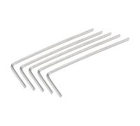 sourcing map Llave hexagonal de 0,9 mm, herramienta de reparación CR-V en forma de L, 5 unidades