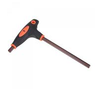 sourcing map Llave hexagonal de 8 mm con mango en T de doble extremo, acero S2 métrico