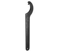 sourcing map Llave inglesa de gancho en C, 34-36 mm, tuerca de choque para motocicleta, herramienta de llave de cromo vanadio con cabeza redonda de 4 mm para máquina, vehículos, mecánica