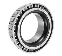 sourcing map LM67049 - Cono de rodamiento de rodillos cónicos, diámetro de 31,4 mm x 54,5 mm de diámetro exterior x 17 mm de grosor, rodamiento cónico de acero cromado, ABEC-3