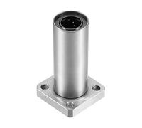 sourcing map LMK12UU Extra Largo Cuadrado Brida Lineal Bolas Rodamientos, 12mm Interior Diámetro, 21mm OD, 57mm Longitud