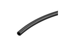 sourcing map Lubricante Aceite Manguera, 1/8" ID x 3/16" OD 5m Negro Goma Tubería Agua Manguera