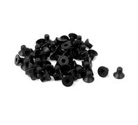 sourcing map M 2,5 x 4 mm 10,9 acero al carbono tornillo hexagonal tornillos avellanados 50 piezas