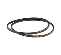 sourcing map M-28 Drive V-Belt 28" Pitch Longitud Industrial Power Caucho Transmisión Belt 2pcs