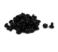 sourcing map M 5 x 8 mm cabeza hexagonal DIGITALJIMS perno tornillo negro 50 piezas