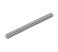 sourcing map M12 X 150mm Completamente Roscada Varilla 304 Inoxidable Acero Derecha Mano Roscas