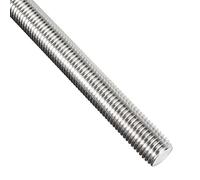 sourcing map M20 x 500mm 304 Acero Inoxidable Varilla Roscada Completamente de Rosca Mano Derecha