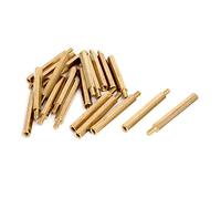 sourcing map M3 Hexagonal Pilar Macho Hembra PCB Separador Espaciador 35mm+6mm 20uds