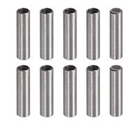 sourcing map M3 Interna Rosca Espiga Pasador 10uds 4x16mm Chaflanado Plano Carbono Acero Cilíndrico Pasador Cama Estantería Metal Dispositivos Industriales Pasadores