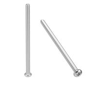 sourcing map m5x90mm tornillos de máquina phillips cruz pan cabeza tornillos tornillos sujetadores 5 unids