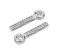 sourcing map M6 x 30 mm Aparejo de Cáncamo de Máquina de Elevación de Hombro de acero inoxidable 304 5pcs