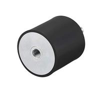 sourcing map M8 Macho Hembra Goma Soportes, Amortiguador, para Motor Generador Compresor Garaje Reversa Ósmosis Bomba Impacto Aire Generador Coche Bobinas, D40mmxH40mm
