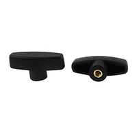 sourcing map - ® M8 rosca hembra palanca de sujeción mango Perilla Grip 2pcs de Maquinaria