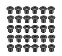 sourcing map M8x10mm Remache Hexagonal Entrada Cabeza Inserción Tuerca Tornillo Poste Fuerza Recubierto 30uds