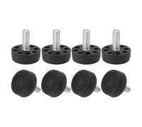 sourcing map M8x20x30mm Pies de nivelación Nivelador ajustable 8pcs