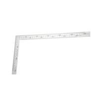 sourcing map Machinist - Regla cuadrada de precisión de 12 pulgadas, 90 grados, acero inoxidable, cuadrados, herramienta de marco de metal tipo L, regla de ángulo recto para carpintería profesional y