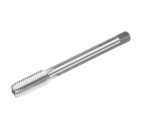 sourcing map Macho de rosca métrica M12 x 1,75 H2 110 mm extra largo recto flauta tornillo fresadora roscado herramienta de reparación