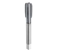 sourcing map Macho de rosca métrica M13x1.25 6542 cobalto de acero de alta velocidad recubierto TiCN Macho derecho flautas rectas tornillo roscado mano