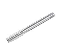 sourcing map Macho de Roscar para Fresado de Roscas M7 X 1, Máquina Métrica para Mano Izquierda Hss (Acero de Alta Velocidad) Sin Recubrimiento, 3 Flautas Rectas, Macho de Roscar H2