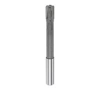 sourcing map Mandril Escariador 11,1mm H7 Carburo Punta Rectas Flautas Redondo Vástago Torno Máquina Fresado Cortador