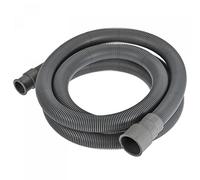 sourcing map Manguera de drenaje para lavadora, 32 mm de diámetro interior 2 m de longitud flexible gris