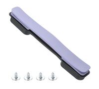 sourcing map Manija de equipaje de repuesto de 8.5 pulgadas, correa de transporte de plástico, piezas de repuesto de equipaje con tornillos para maleta, caja de equipaje, color morado