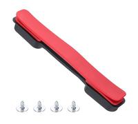 sourcing map Manija de equipaje Reemplazo 21.6 cm Correa de transporte de maleta de plástico con asa de tracción y tornillos para maleta, rojo brillante