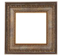 sourcing map Marcos flotantes de lona, marco flotante de resina de 10 x 10 pulgadas para pintura en lienzo, suministros de pintura al óleo vintage para el hogar, oficina, dormitorio, mesa, decoración