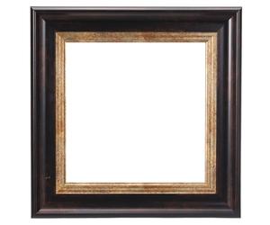 sourcing map Marcos flotantes de lona, marco flotante de resina de 10 x 10 pulgadas para pintura en lienzo, suministros de pintura al óleo vintage para el hogar, oficina, dormitorio, mesa, decoración