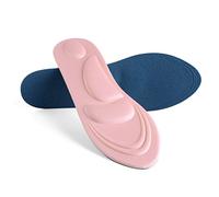 sourcing map Masaje Amortiguador De Memoria Soporte Para Pies Plantillas Cortadas Para Mujeres Rosa-1 1 Par W6-8.5/M5-8