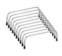 sourcing map Metal Interno Alambre Marcos - 7.09" 10Uds Tubular Bolsa Marco Rectángulo Bolsa Manijas para Almuerzo Bolso Monedero Bolso Mochila Bricolaje Fabricación