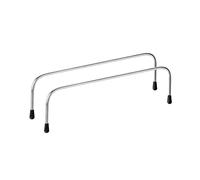 sourcing map Metal Interno Alambre Marcos - 9.84" 2uds Tubular Bolsa Marco Rectángulo Bolsa Manijas para Almuerzo Bolso Monedero Bolso Mochila Bricolaje Fabricación