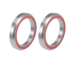 sourcing map MH-P03K Rodamientos Auriculares Bicicleta 30.15x41x6.5mm Acero Cromado Sellado Rodamientos 2pcs