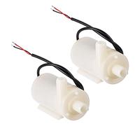 sourcing map Micro Mini Agua Bomba DC 4.5V Horizontal Estilo para Planta Riego, Paquete de 2