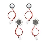 sourcing map Mini altavoces magnéticos internos redondos de 2,54 mm, 13 mm de diámetro, 0,5 W, 8 ohmios, pequeños altavoces magnéticos con cable de 100 mm para altavoces de repuesto de DVD, proyectos