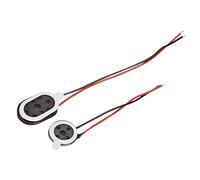 sourcing map Mini Bricolaje Magnético Altavoz 1W 8 Ohm Reemplazo Altavoz 4uds 9mm 4uds 10mm para Móvil Teléfono