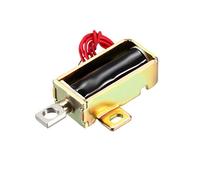sourcing map Mini Cerradura de solenoide electromagnética de tipo Tirar de 5mm DC 6V 6,83A para Cerradura de puerta