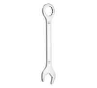 sourcing map Mini llave combinada superfina de 11 mm, caja métrica de 12 puntos y llave inglesa de acero inoxidable de extremo abierto, herramienta de llave de doble extremo para reparación de