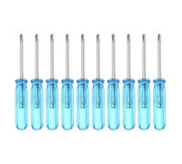 sourcing map Mini Phillips Destornillador, 1,6mm Cruzada Cabeza 45mm Longitud para Pequeños Electrodomésticos Reparación, 10uds