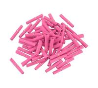 sourcing map Mini rollos de papel con mensajes vintage, 100 unidades de 10 x 5 cm, rollo de papel de deseos de San Valentín al azar para fiestas, cumpleaños, color rojo rosa