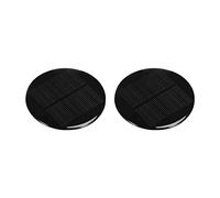 sourcing map Mini Solar Panel Célula 4V 130mA 0.52W 72mm para Bricolaje Eléctrica Energía Proyecto Paquete de 2