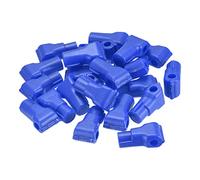 sourcing map Minorista Tienda Supermercado Móvil Teléfono Antirrobo Gancho Bloqueo, 6mm Especial Magnético Pantalla Estante Bloqueo, Clavija Gancho, Azul Paquete de 50