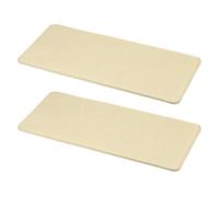 sourcing map Moldeador de base de fieltro, rectangular para bolso de mano, almohadilla moldeadora inferior de bolsa, inserto de esquina, esquina de arco para bolso, bolso cruzado, mochila, beige, 13 x