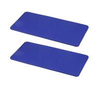 sourcing map Moldeador de base de fieltro, rectangular para bolso de mano, almohadilla moldeadora inferior de bolsa, inserto de esquina, esquina de arco para bolso, bolso cruzado, mochila, azul oscuro