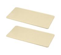 sourcing map Moldeador de base de fieltro, rectangular para bolso de mano, almohadilla moldeadora inferior de bolsa, inserto de esquina, esquina de arco para bolso, bolso cruzado, mochila, beige, 12 x