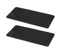 sourcing map Moldeador de base de fieltro, rectangular para bolso de mano, almohadilla moldeadora inferior de bolsa, inserto de esquina, esquina de arco para bolso, bolso cruzado, mochila, Black, 12 x