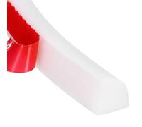 sourcing map Moldura de pared flexible de un cuarto redondo de 0.7 x 0.87 x 240 pulgadas, tira de goma flexible para esquina, techo, suelo, encimera de baño, color blanco