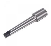 sourcing map Morse Taper Adapter MT1 a B18 Tang End Shank Adapter Morse Taper 1MT 18B para tornos y prensas de taladro de acero al carbono