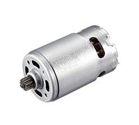 sourcing map Motor de engranaje eléctrico de 12v 20500 rpm dc 12 dientes para destornillador inalámbrico